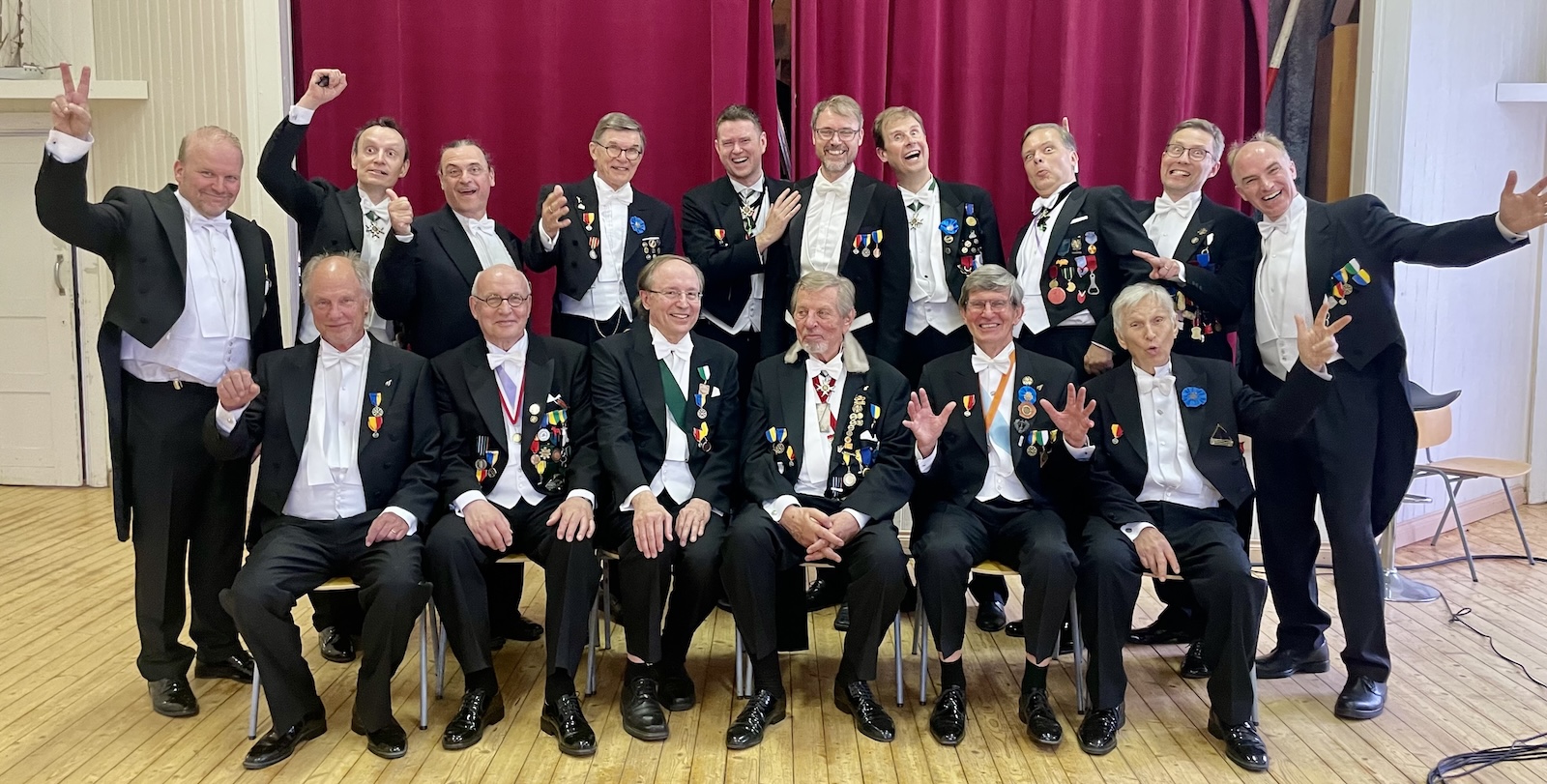 Notknackarna efter konserten på Wallhalla 2024